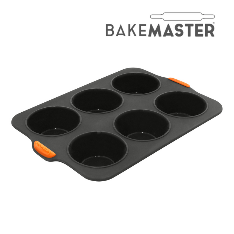 Bakemaster Silicone 6 Cup Jumbo Muffin
