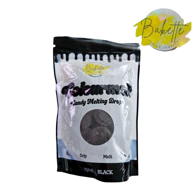 Bakette Colourmelts Black 250g