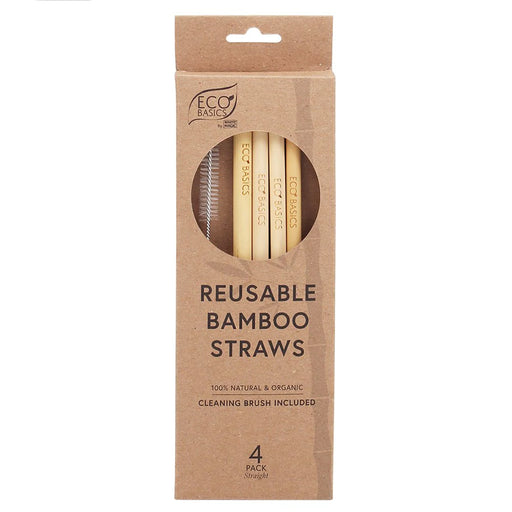 Eco Basics Reusable Bamboo Straws - Single