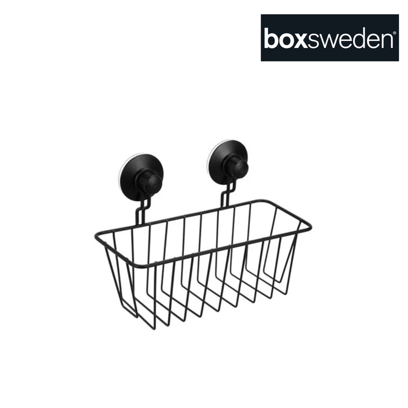 Boxsweden Bano Ceramic Toilet Brush Set 10.5X10.5X37.5Cm Black Speckle