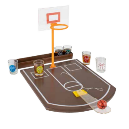 BASKETBALL DRINKING GAME 30CM X 30CM