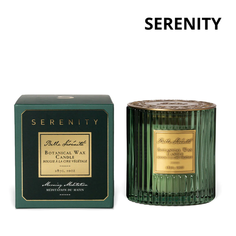 BELLE SÉRÉNITÉ Glass Candle in box 283g - Morning Meditation