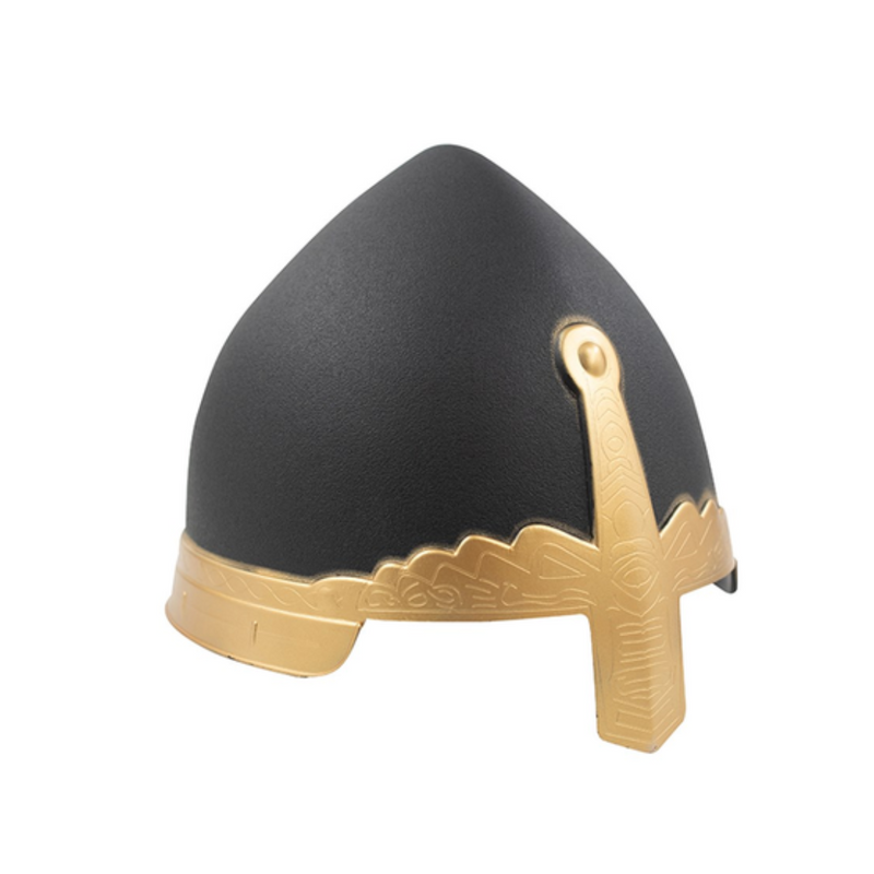 Black Kids Size Knight Helmet