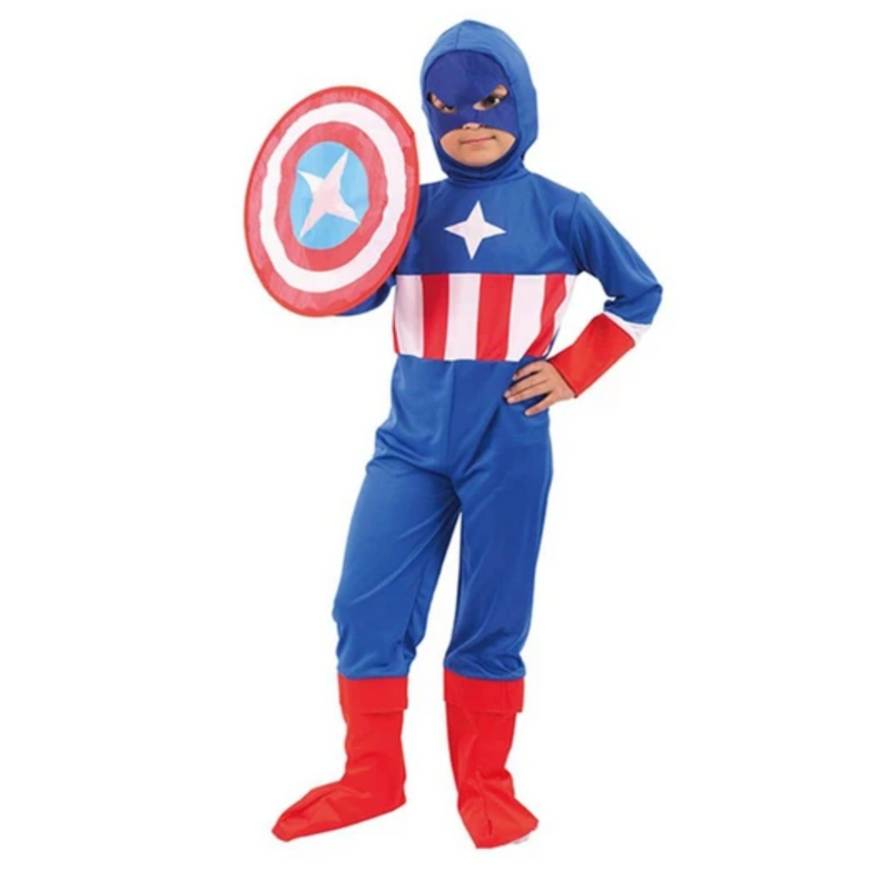 Costume Boys Captain America Large 7-8 yrs old