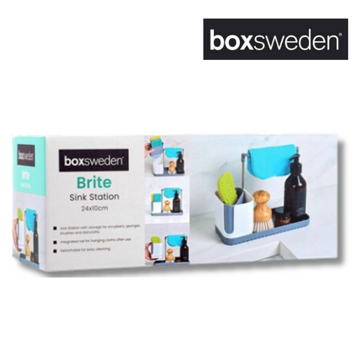 BOXSWEDEN BRITE SINK STATION 24X10CM