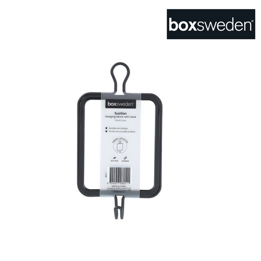 Boxsweden Suction Hanging Mirror With Hook 25X12.5Cm
