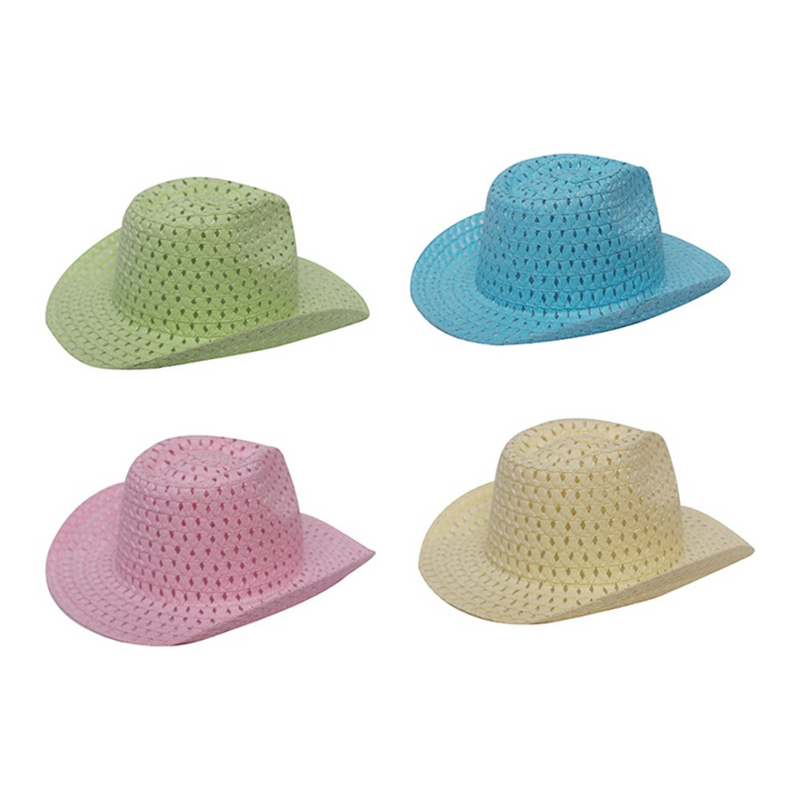 Boys Cowboy Hat 4 Assorted