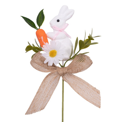 Bunny With Carrot Pick 21CM
