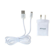 Charge & Sync AC Charger with 8 Pin 1m Cable Suitable for iPhones