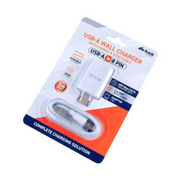 Charge & Sync AC Charger with 8 Pin 1m Cable Suitable for iPhones