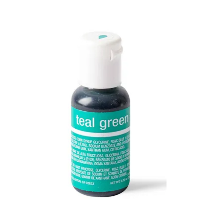 Chefmaster Liqua-Gel - Teal Green 0.7oz/20g
