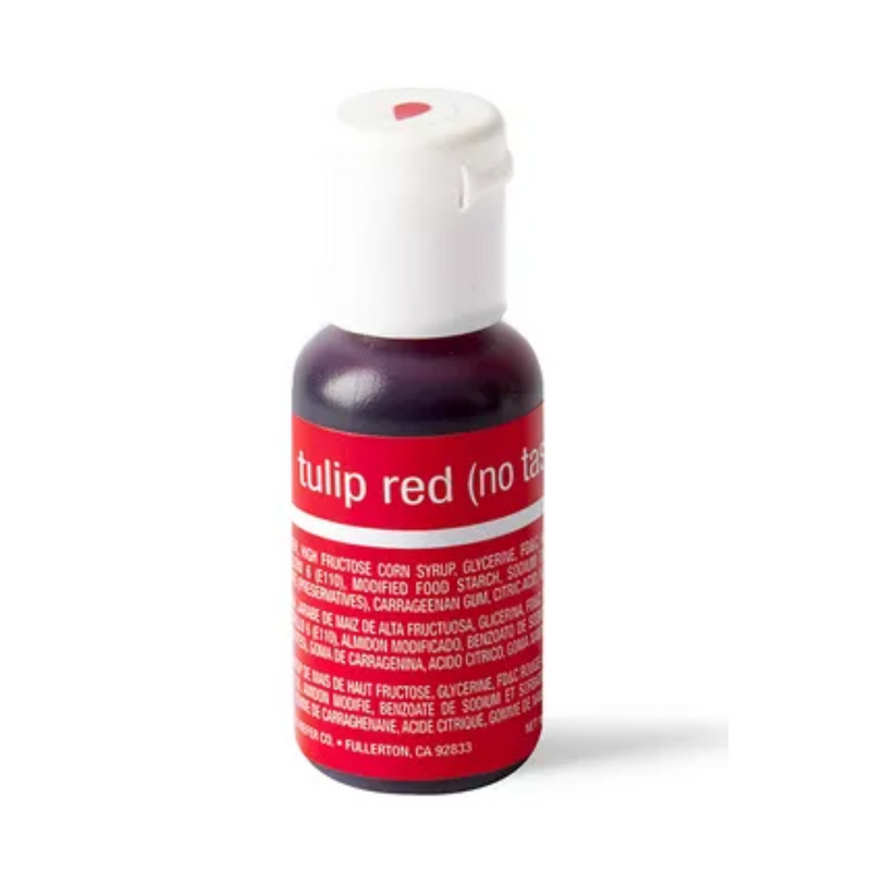 Chefmaster Liqua-Gel - Tulip Red 0.7oz/20g