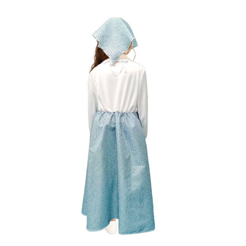 Children Blue Pioneer Girl Costume 6-9years