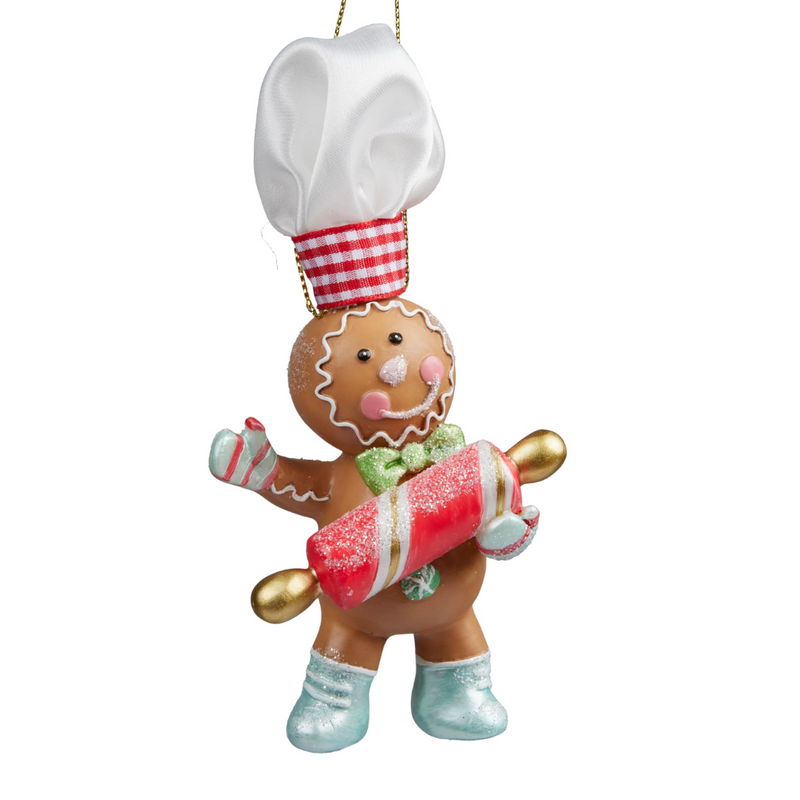 Christmas Decoration- Gingerbread Man 12cm