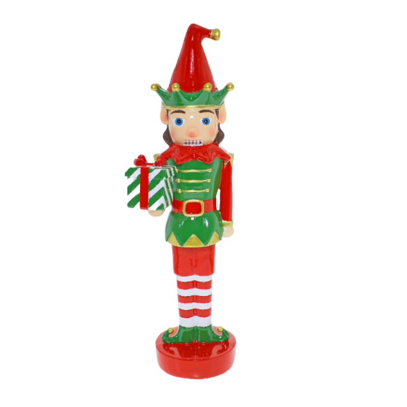 Christmas Elf Nutcracker Red Green  Ronis43Cm