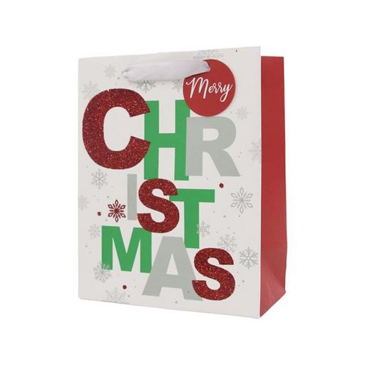 Christmas Gift Bag Med 17.8x22x9.8cm