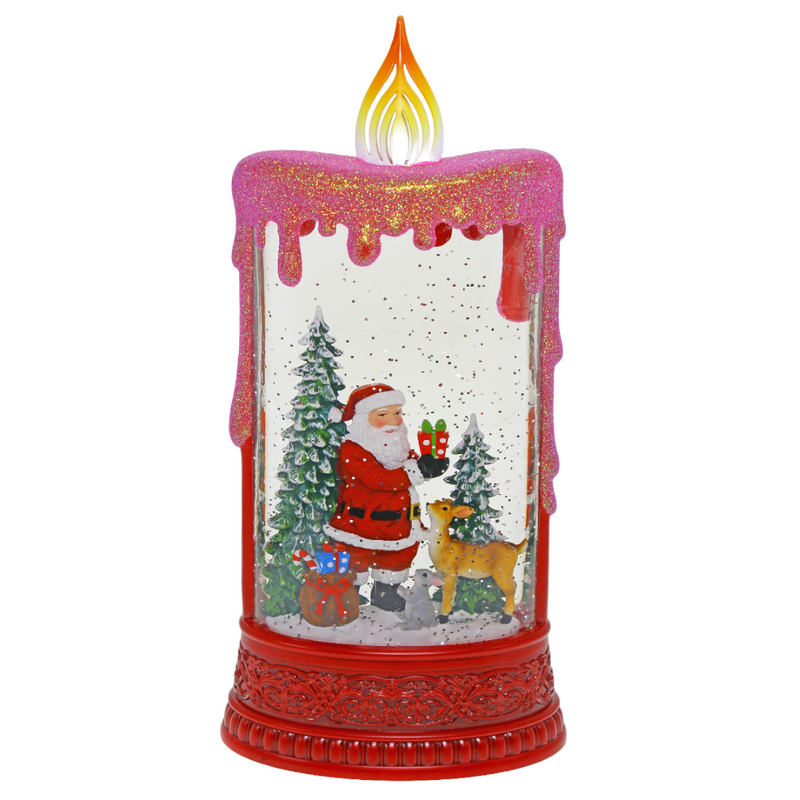 Christmas LED Santa Candle