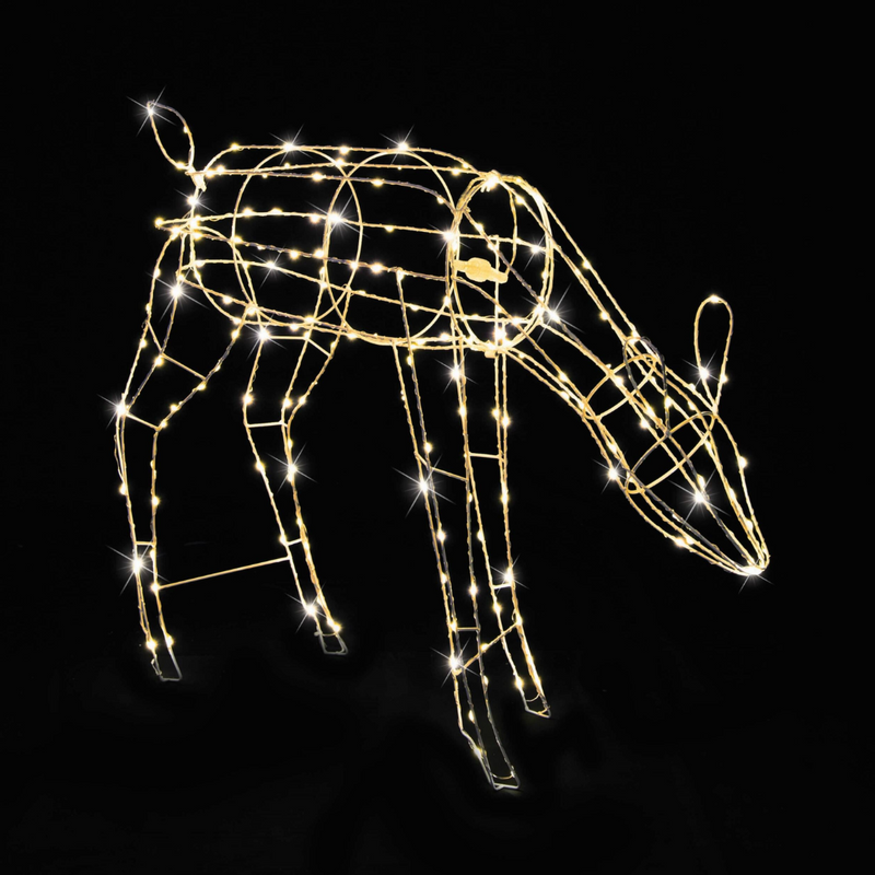 Christmas LED Wire Reindeer Flashing