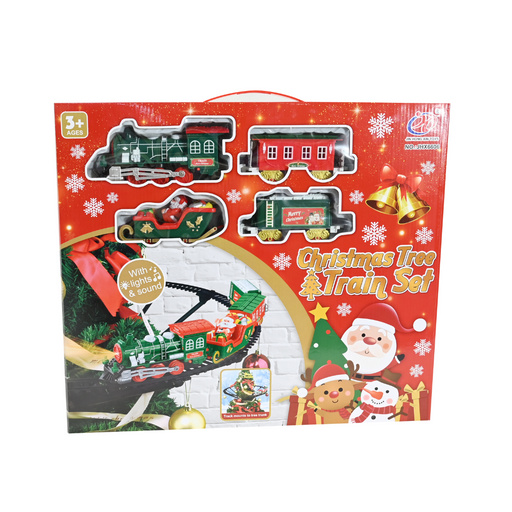 Christmas Train Around the Tree 31pc 4 Carriage