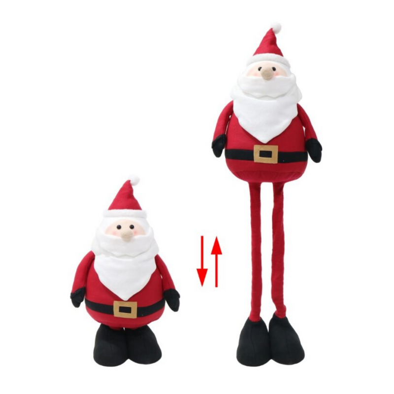 Chubby Santa Figurine Extendable 60-110Cm