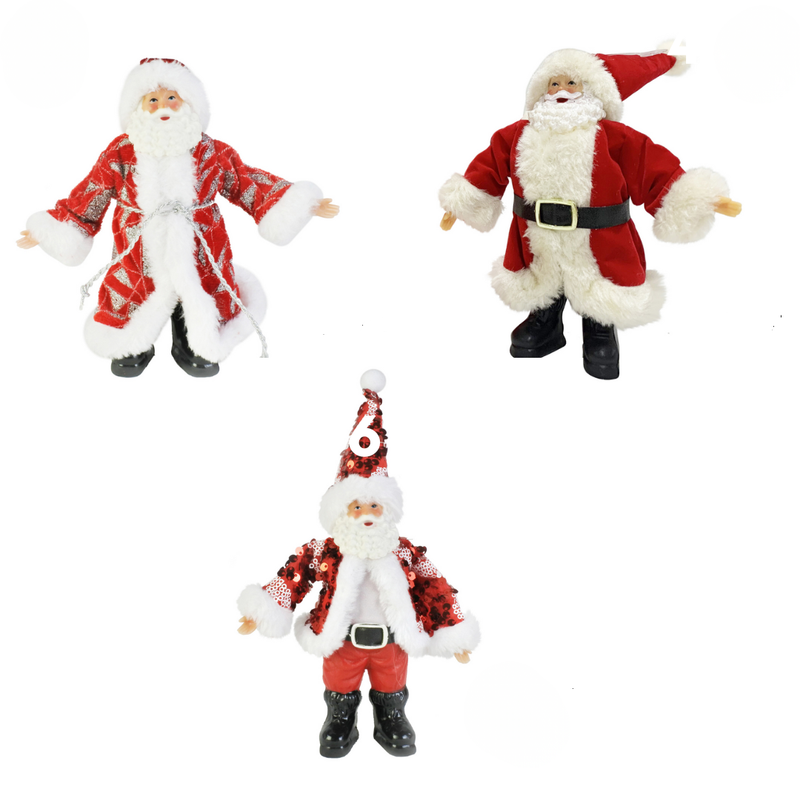 Classic Table Deco Santa 18cm
