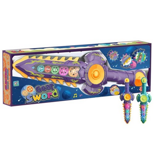 Color Gear Sword Light Up and Sand Batt Opp 36cm