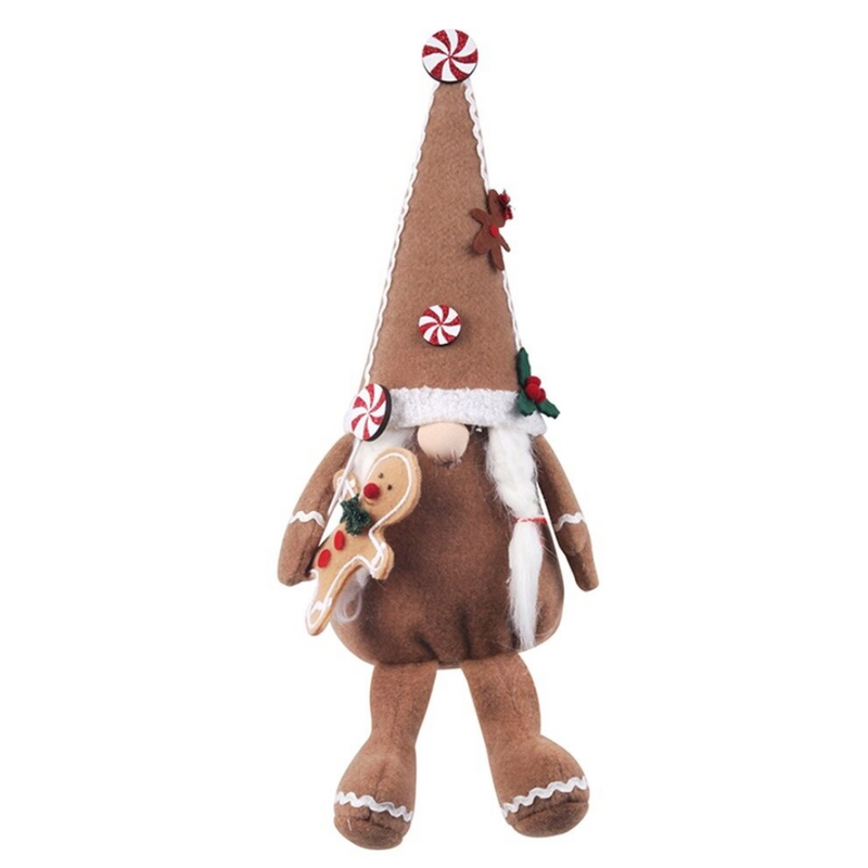 Cookieman Gnome W/Dangly Legs 38x13x11cm