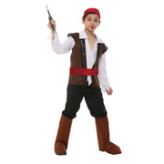 Costume Boy Pirate XLarge 9-10 yrs old