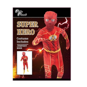 Flash Costume Boys Large 7–8 yrs 