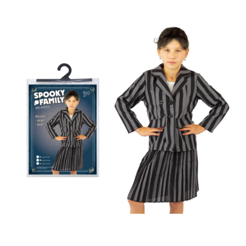 Costume Spooky Family School Girl