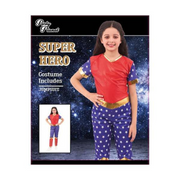 Costume Girl Hero Large 7-8 yrs old