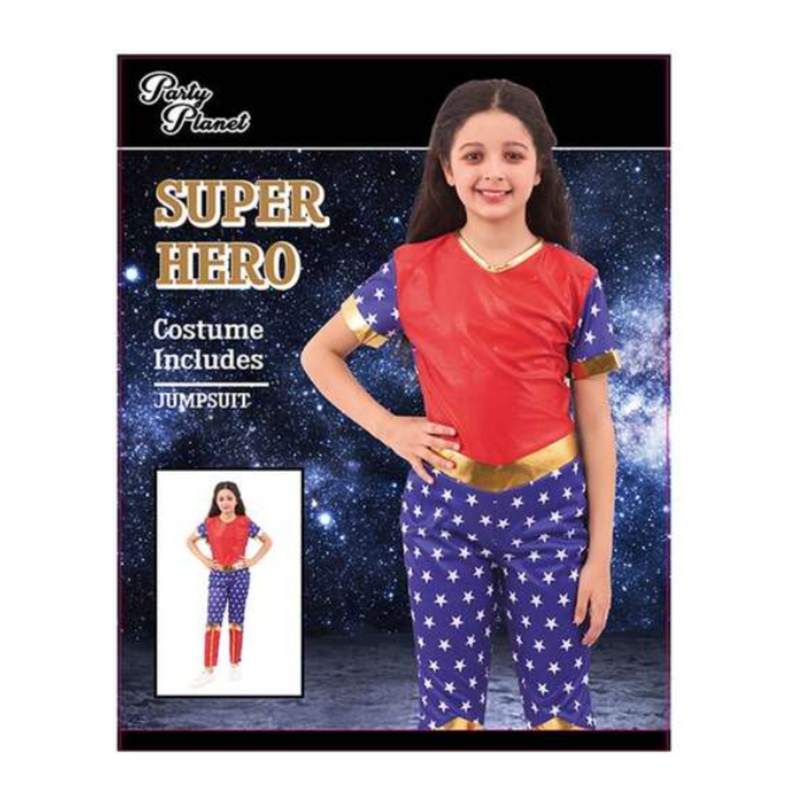 Costume Girl Hero XLarge 9-10 yrs old