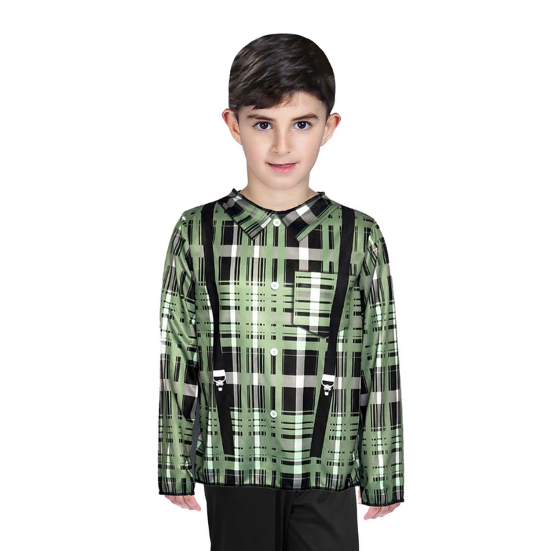 Costume Grandpa Costume Green Checkered 4-6