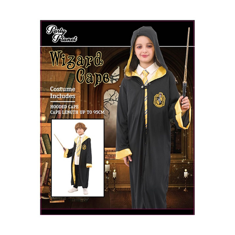 Hufflepuff House Hooded Cape 95cm 