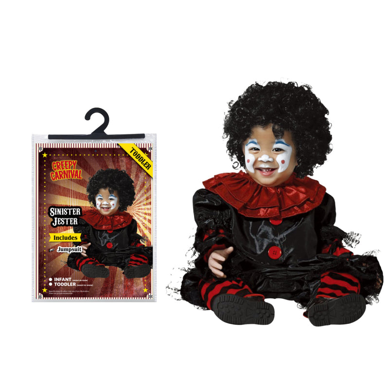 Sinister Jester Toddler Costume Halloween Costume Toddler
