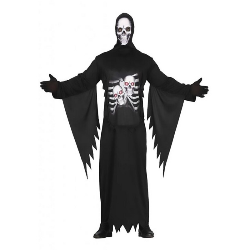 Costume Skeleton Reaper Mens XL