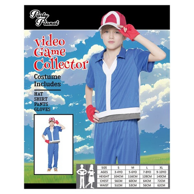 Costume Video Game Collector XLarge 9-10 yrs old