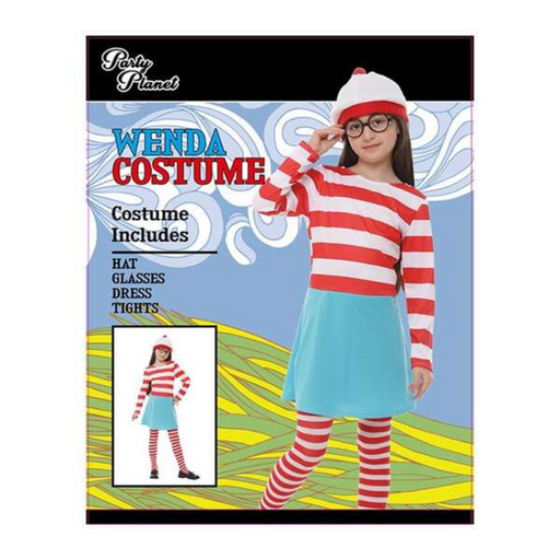 Costume Wally Red And White Striped XX-Large 11-12 yrs old