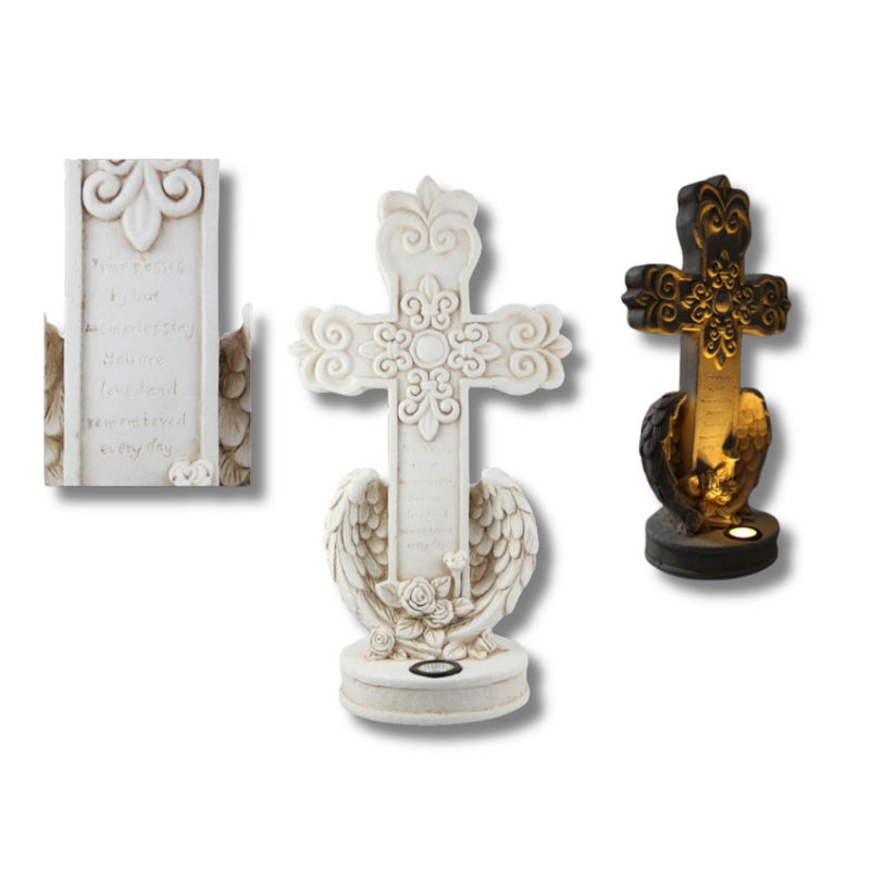 Cream Coloured Cross 47cm