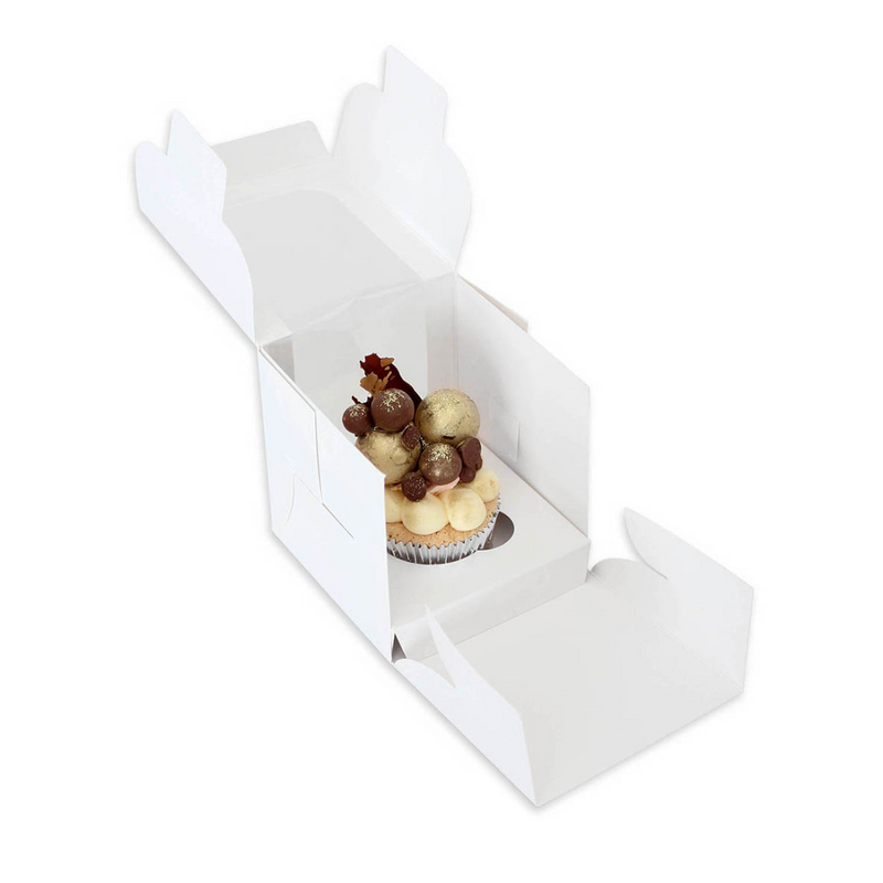 Cupcake Box 1 Cavity 4x4x4in