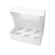 Cupcake Box 6 Cavity 9.5x6.5x4in