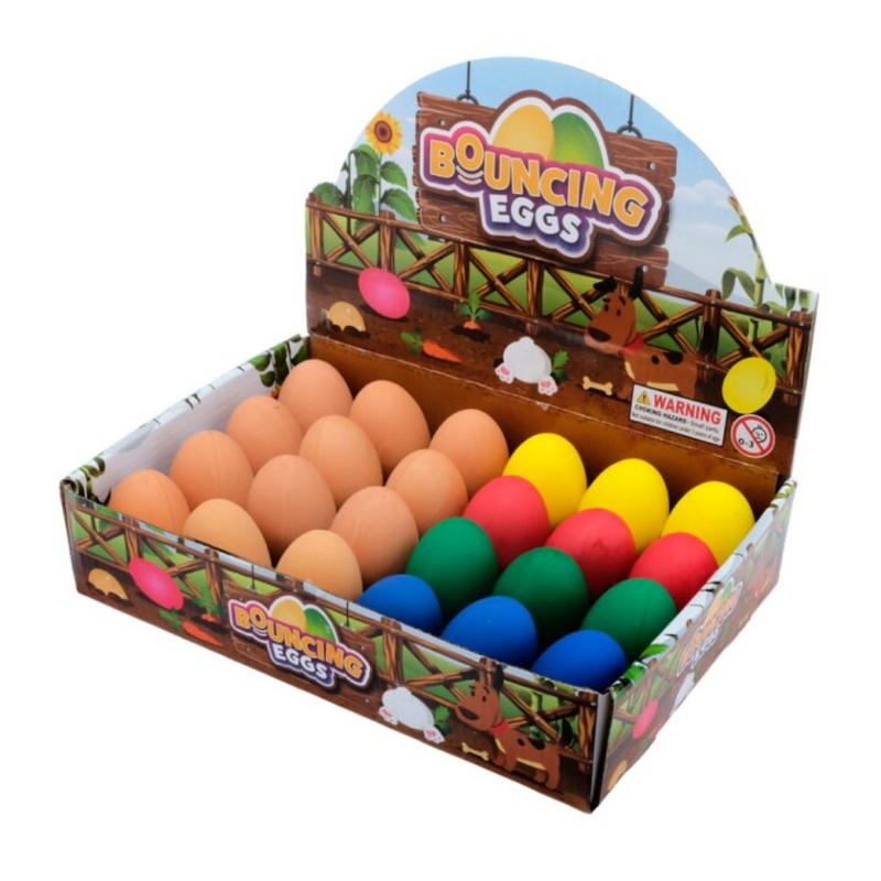Easter Bouncing Egg 5.8cm Assorted