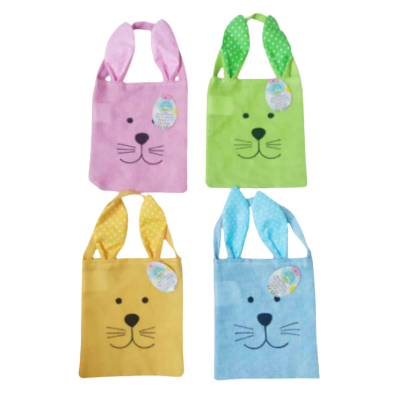 Easter Bunny Tote Bag Assorted