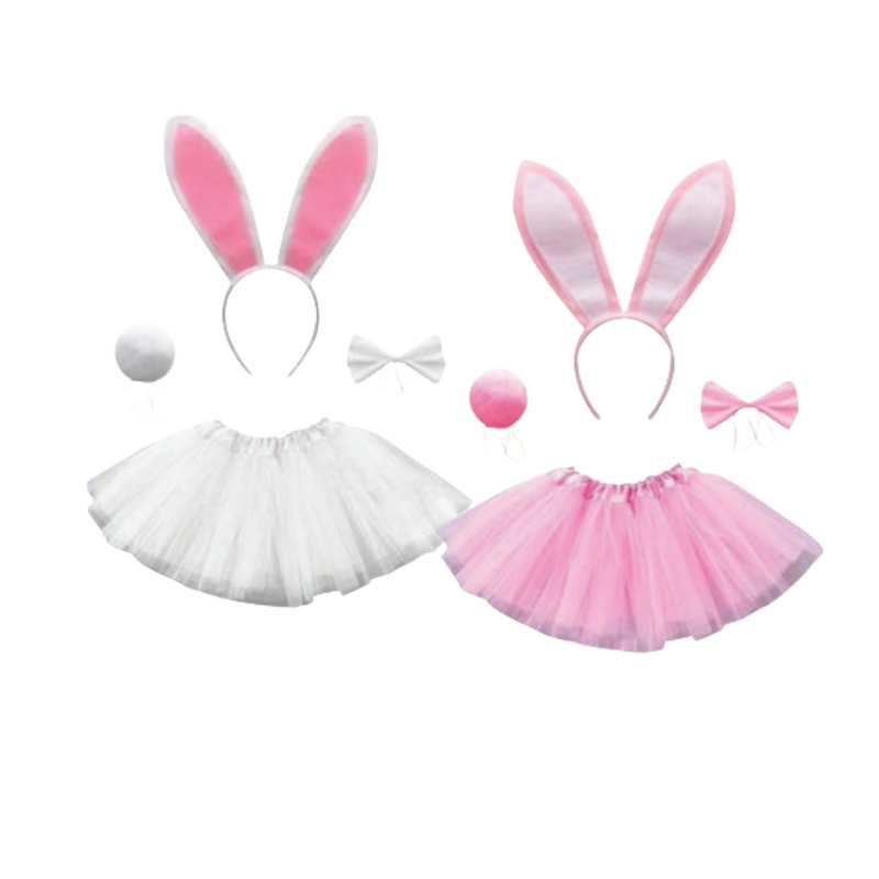 Easter Bunny Tutu 4pc Set Assorted