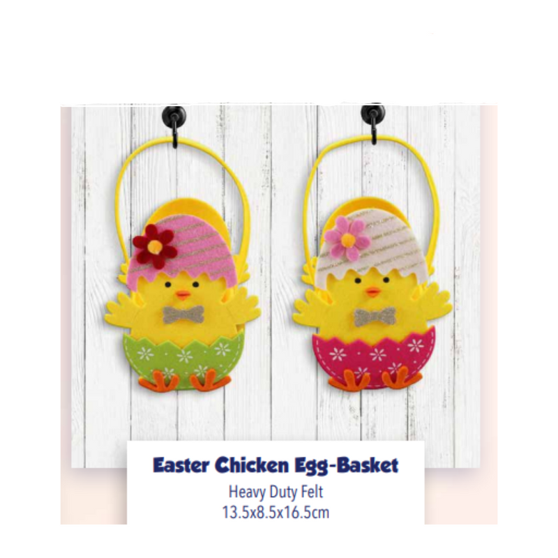 Easter Chicken Egg-Basket Assorted