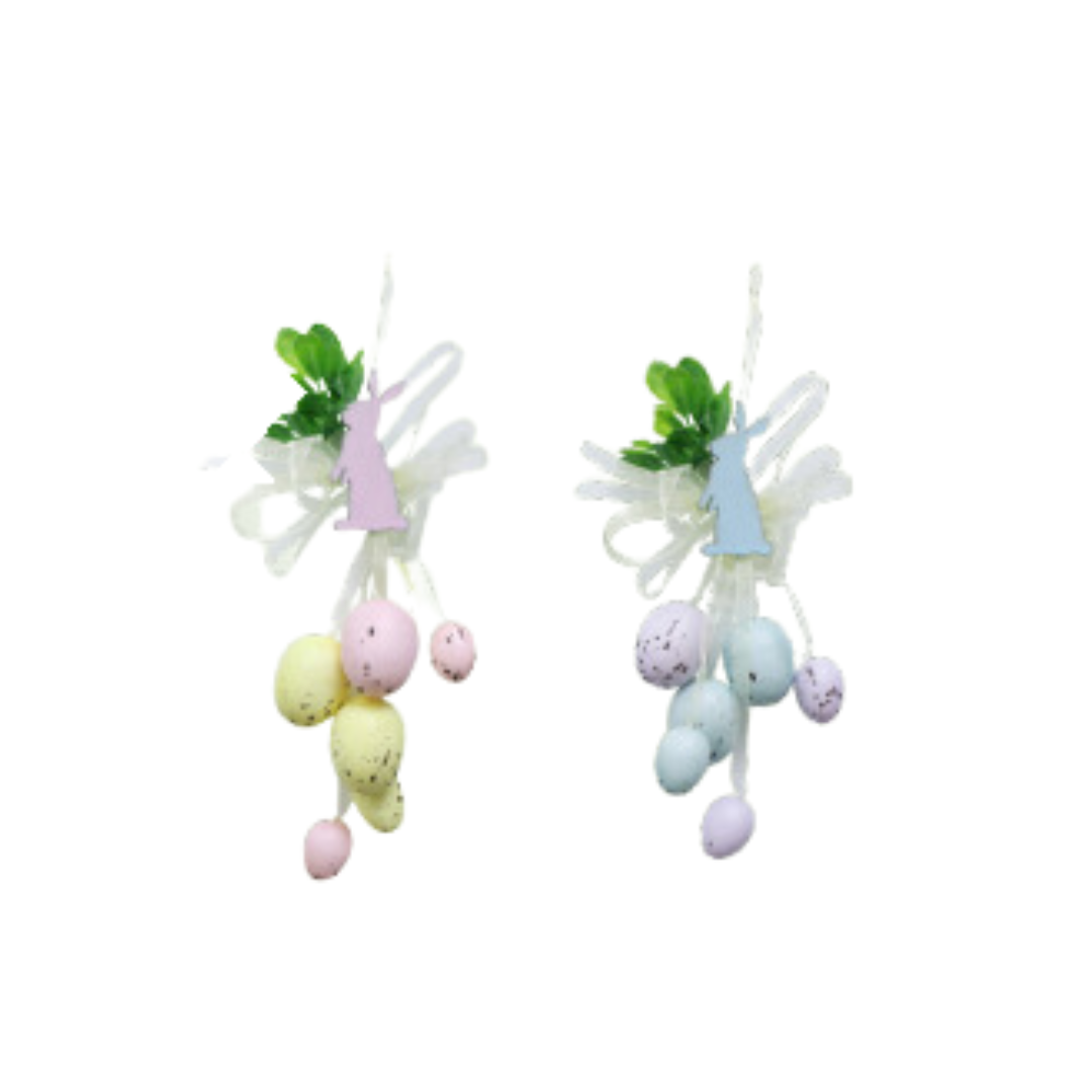 Easter Hanging Decor with Tassle in Green