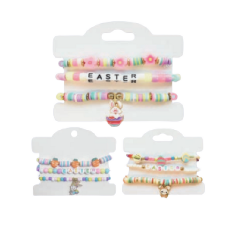 Easter Friendship Bracelet 3pk Assorted