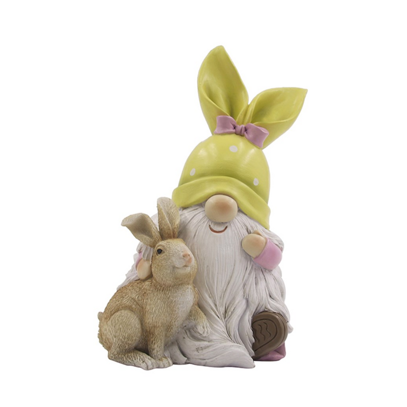 Easter Gnome With Bunny 20CM