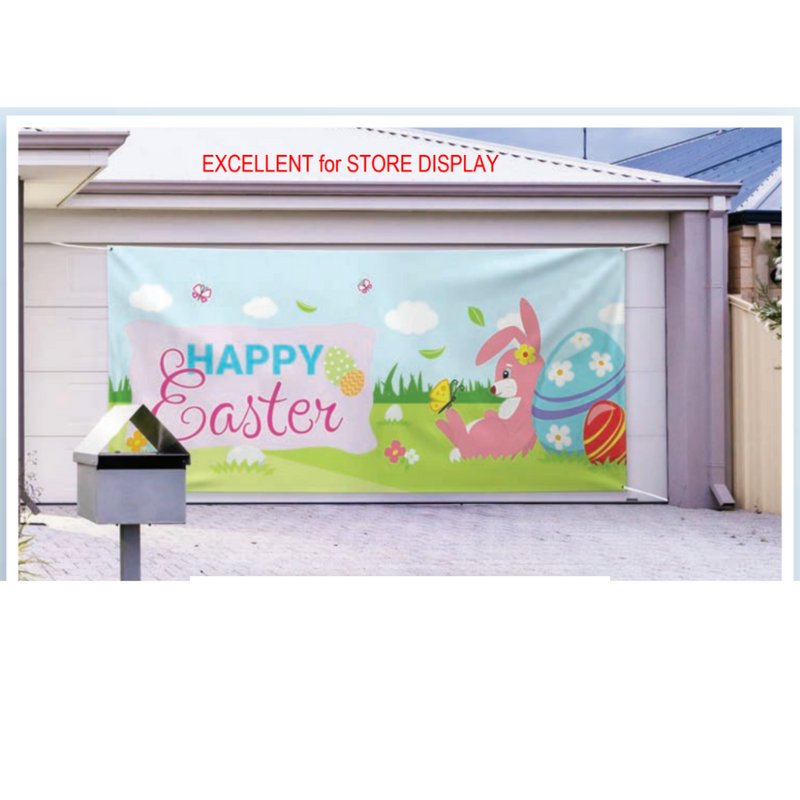 Easter House / Garage Giant Banner 40Cm