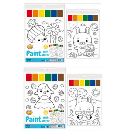 Easter Paint with Water Set 2pk 2 Assorted